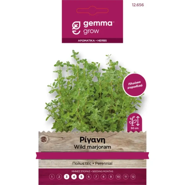 Gemma Ρίγανη φάκελος σπόρων