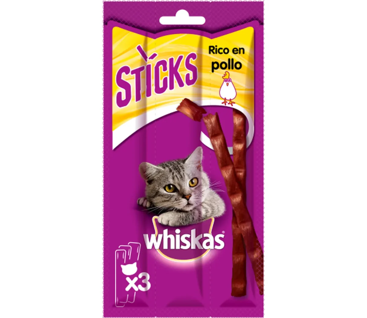 Whiskas Stick με Κοτόπουλο 18g - Image 1