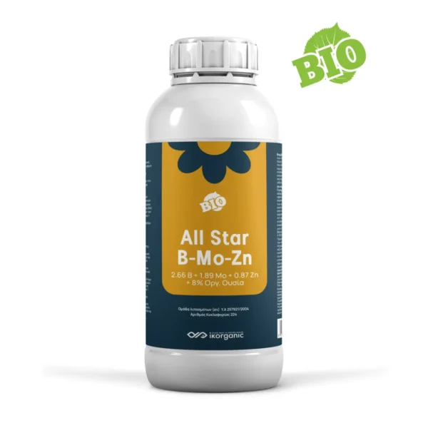 Ikorganic All Star B-Mo-Zn Οργανικό λίπασμα Βορίου-Μολυβδαινίου-Ψευδαργύρου 1L