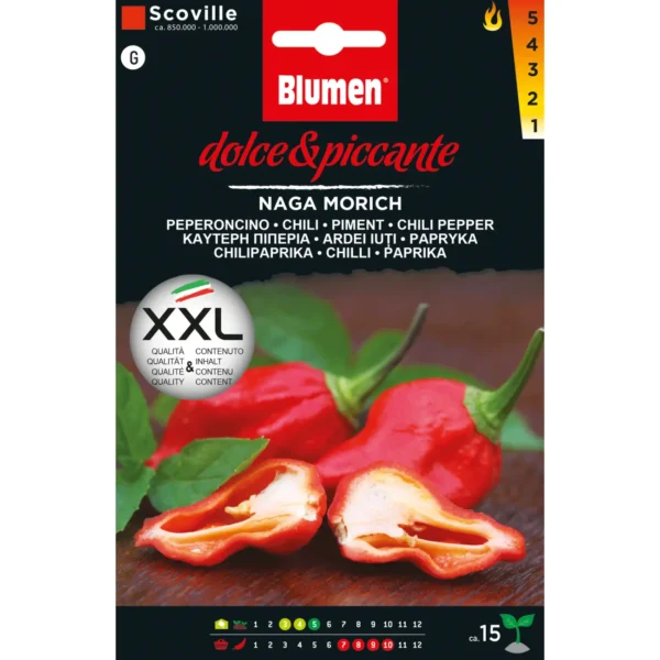 Blumen Καυτερό Πιπεράκι Naga Morich