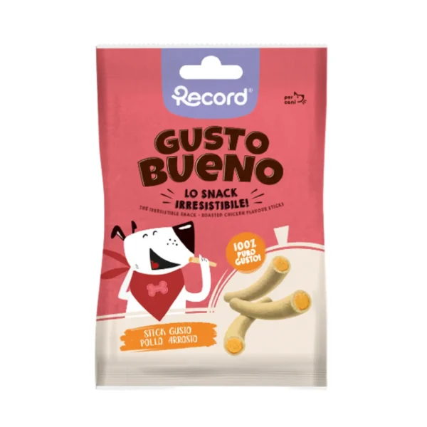 Record Gusto Bueno Sticks για Σκύλους – Κοτόπουλο 50gr