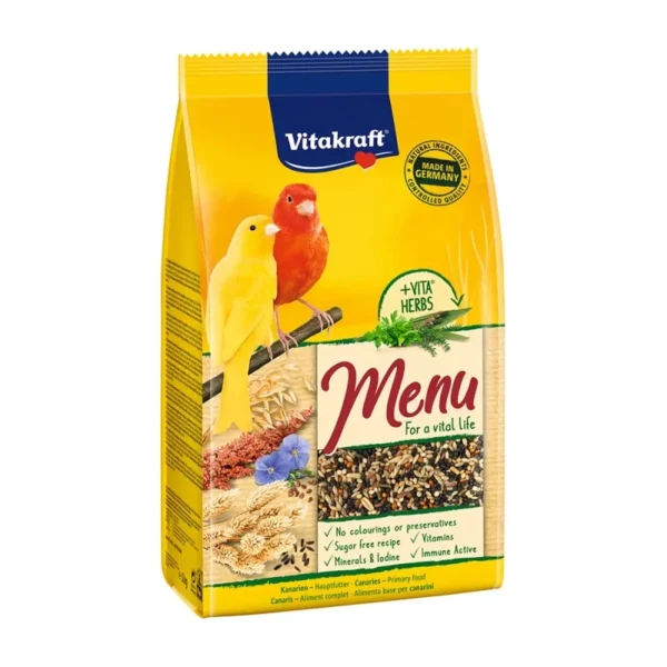 Vitakraft Menu Vital Life - Premium Τροφή για Καναρίνια 500gr