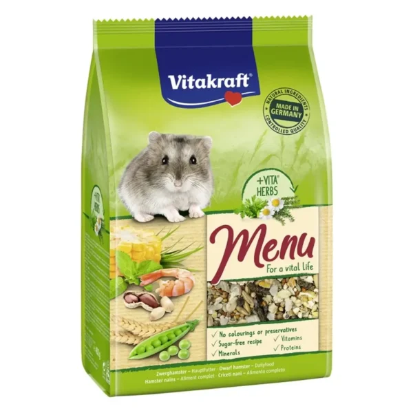 Vitakraft Menu Vital Life - Premium Τροφή για Χάμστερ 400gr