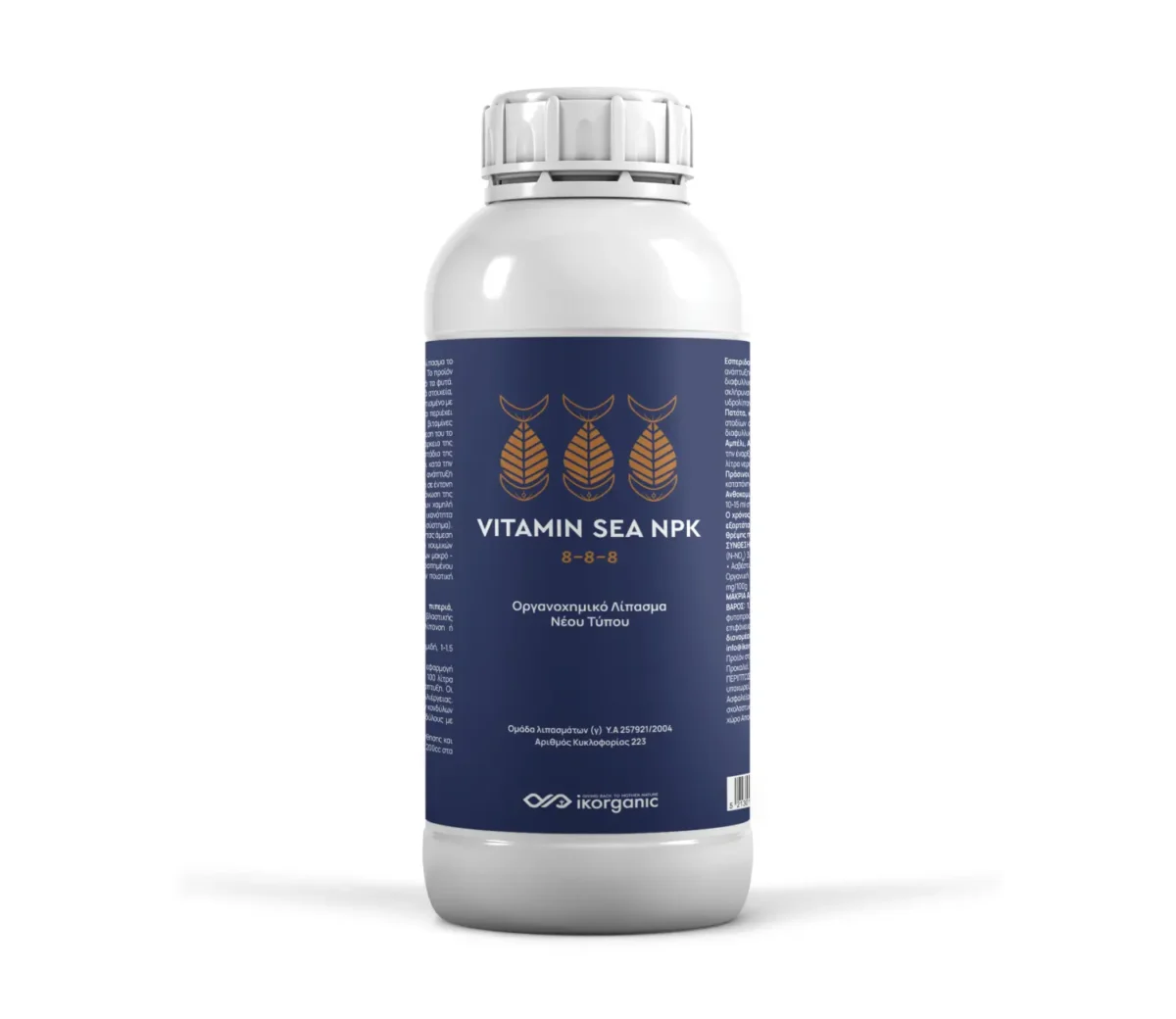 Ikorganic Vitamin Sea NPK Οργανοχημικό λίπασμα Νέου Τύπου 250ml - Image 1