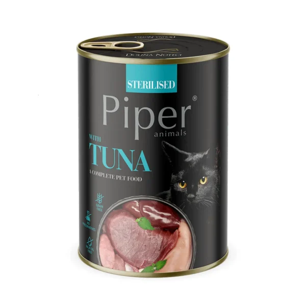 PIPER Adult Sterilised - Τόνος 400gr
