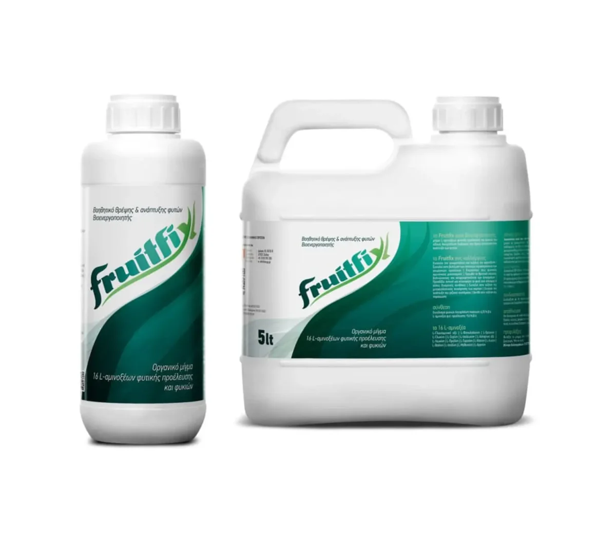 Evyp Fruitfix Οργανικός βιοδιεγέρτης 16 L-αμινοξέων με εκχύλισμα φυκιών Ascophyllum Nodosum 1L - Image 1
