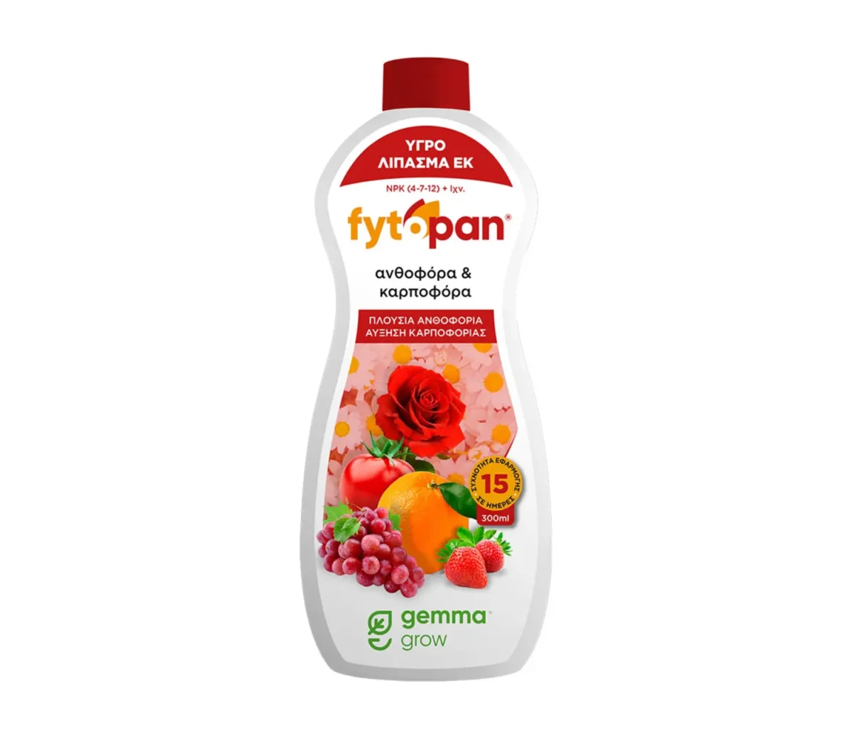 Gemma Fytopan για Ανθοφόρα και Καρποφόρα φυτά 300 ml - Image 1