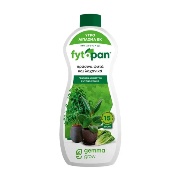 Gemma Fytopan για Πράσινα φυτά και Ανάπτυξη 300 ml