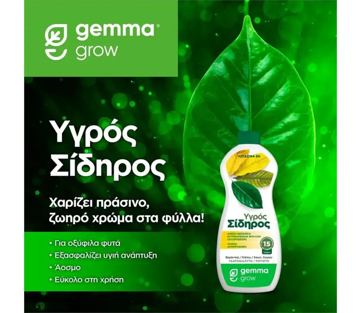 Gemma Υγρός σίδηρος 300 ml - Image 3
