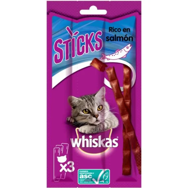 Whiskas Stick με Σολομό 18g