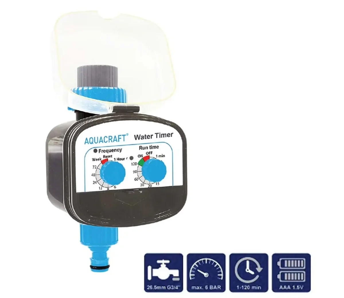 Aquacraft Ηλεκτρονικός προγραμματιστής ποτίσματος Easy Dials - Image 2