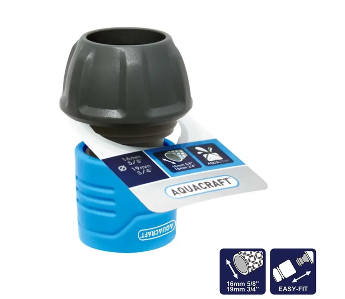 Aquacraft Ταχυσύνδεσμος Standard 16-19mm (5/8"-3/4") - Image 2