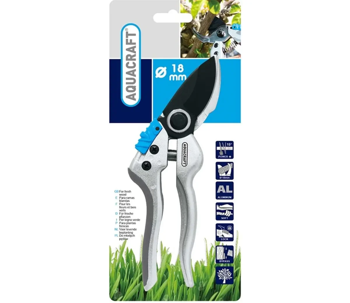 Aquacraft Ψαλίδι κήπου Bypass Premium - Image 3