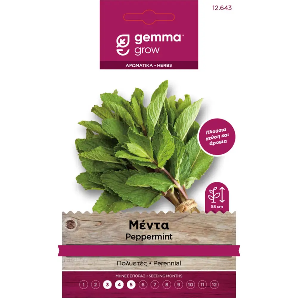 image (31) Μέντα (Mentha piperita) | Σπόροι Αρωματικών Φυτών Gemma - Image 1